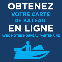 Permis de bateau en ligne au Québec