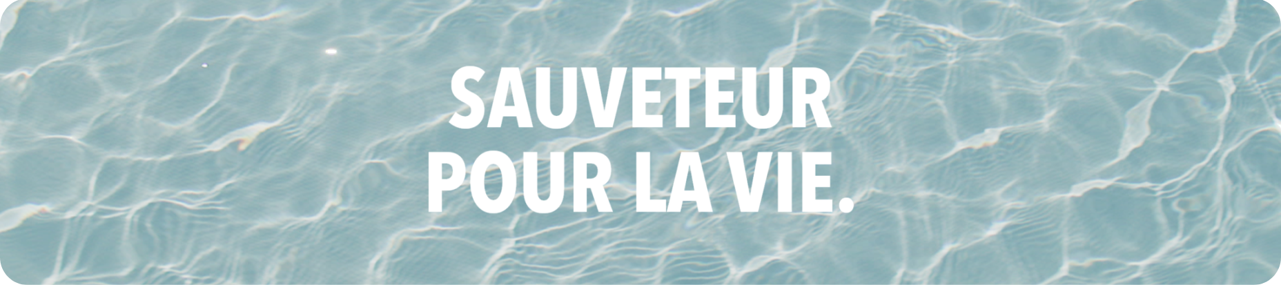sauveteur pour la vie