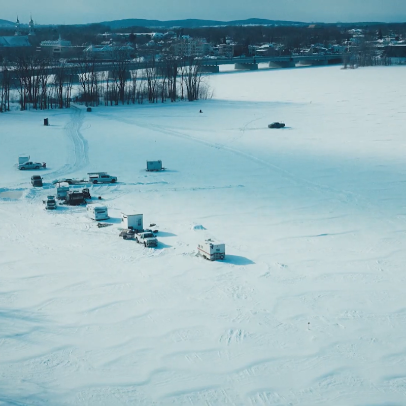 Snowmobile gathering